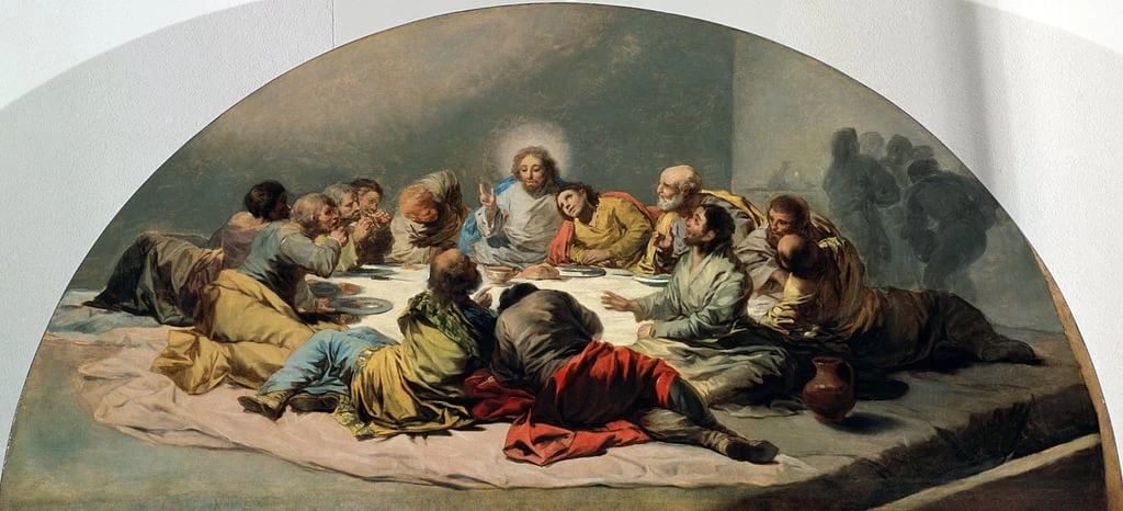Francisco de Goya y Lucientes - L'ultima cena, Museo Historico Municipal, Cadiz